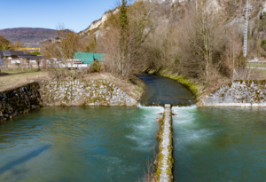 Foto des Geschiebesammlers bei der Dünnern